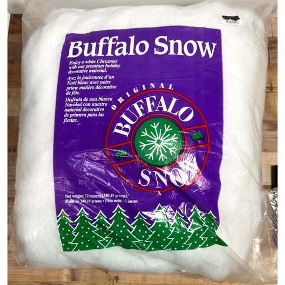 Buffalo Snow 12 Oz Bag Premium Holiday Decoration Material - Picture 1 of 3
